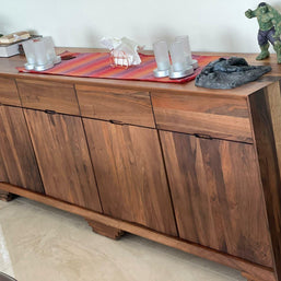 The Signature Walnut Buffet Console