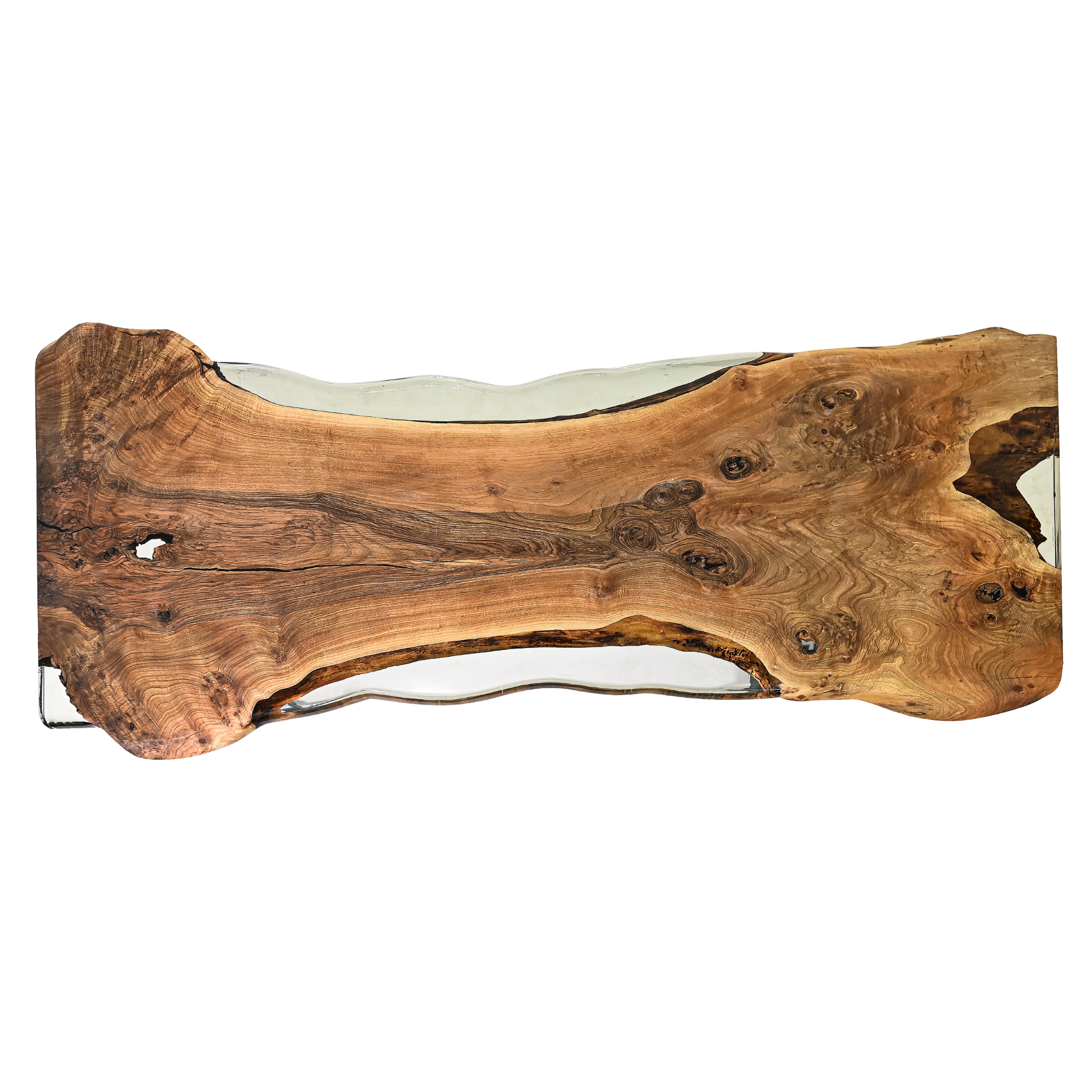 The Crystel Edge walnut