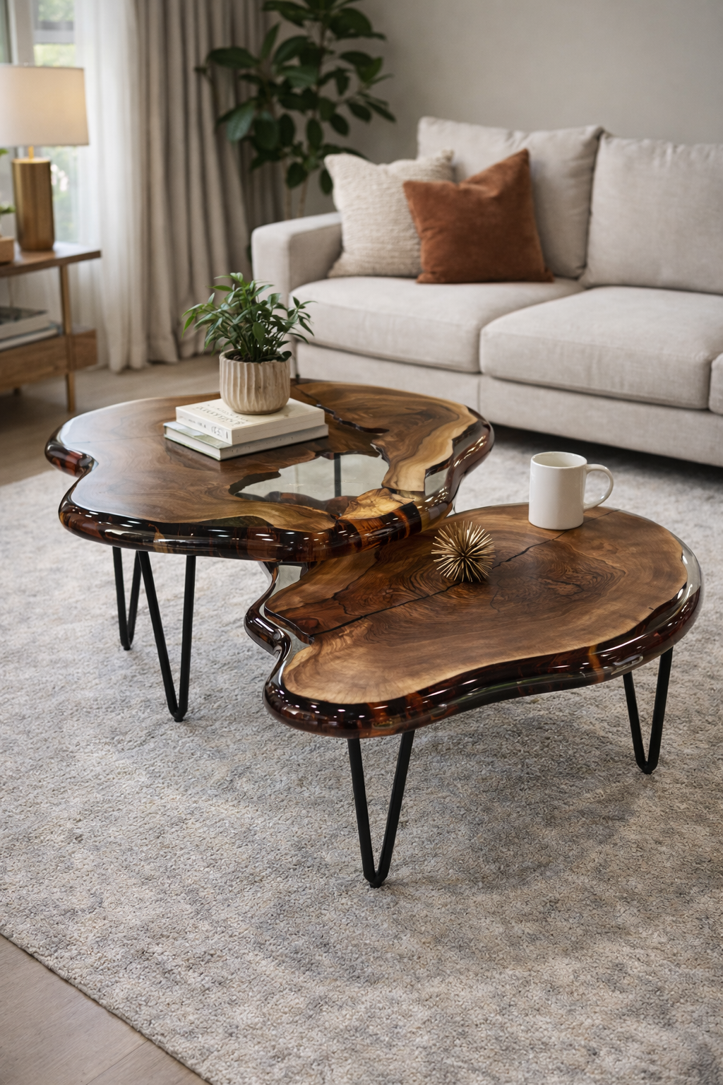 The Walnut Epoxy Curve