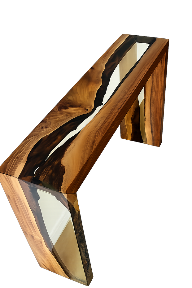 The Walnut Classic River Console