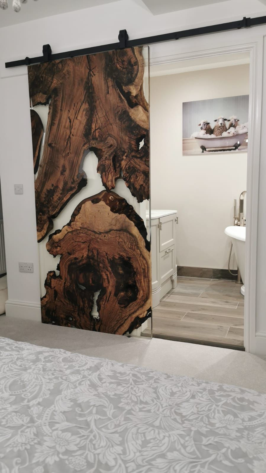 The Hackberry Flow Door/ Wall Panel | Hackberry Wood Wall Panel Dubai | Uae