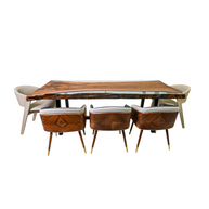 The Crystel Edge walnut