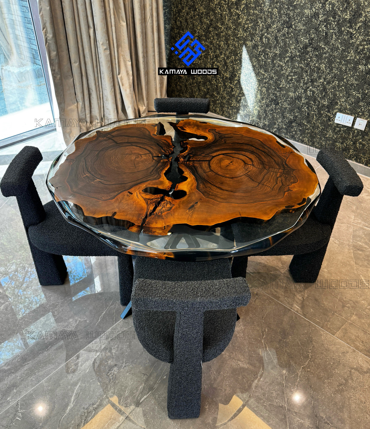The Walnut Epoxy Curve