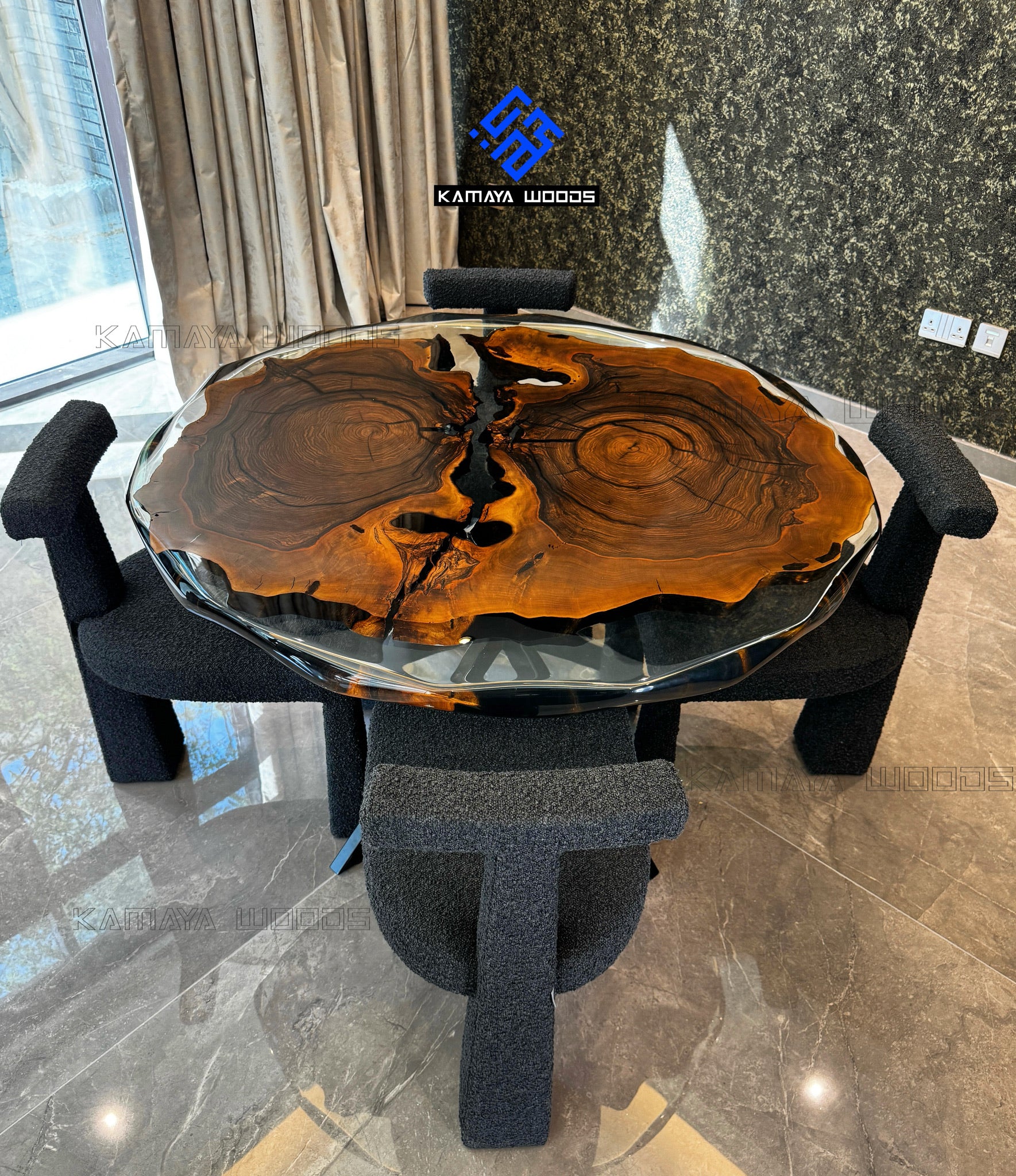The Walnut Epoxy Curve