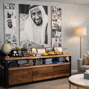 The Signature Walnut Buffet Console