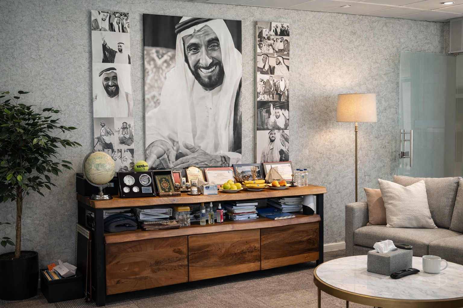 The Signature Walnut Buffet Console