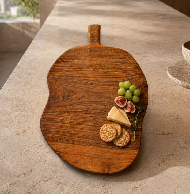 Walnut Wood Cheese Serving Board