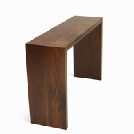 The Walnut console with Woods Legs