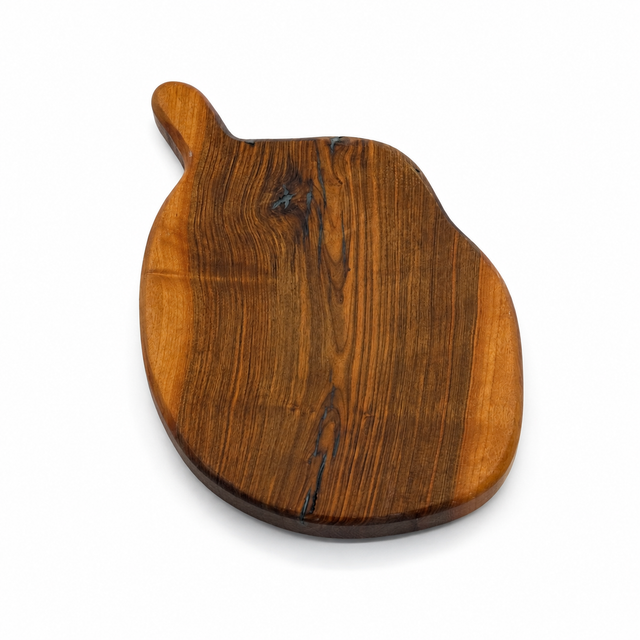 Handcrafted Walnut Wood & Epoxy Cheese Platter Board