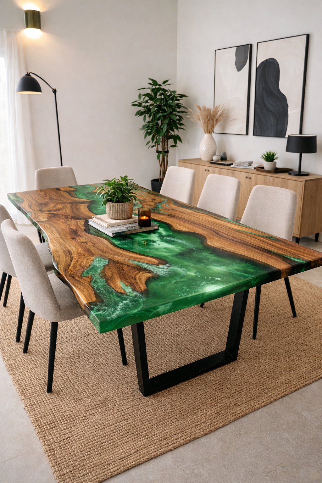 The  Suar Symphony With Epoxy Resin