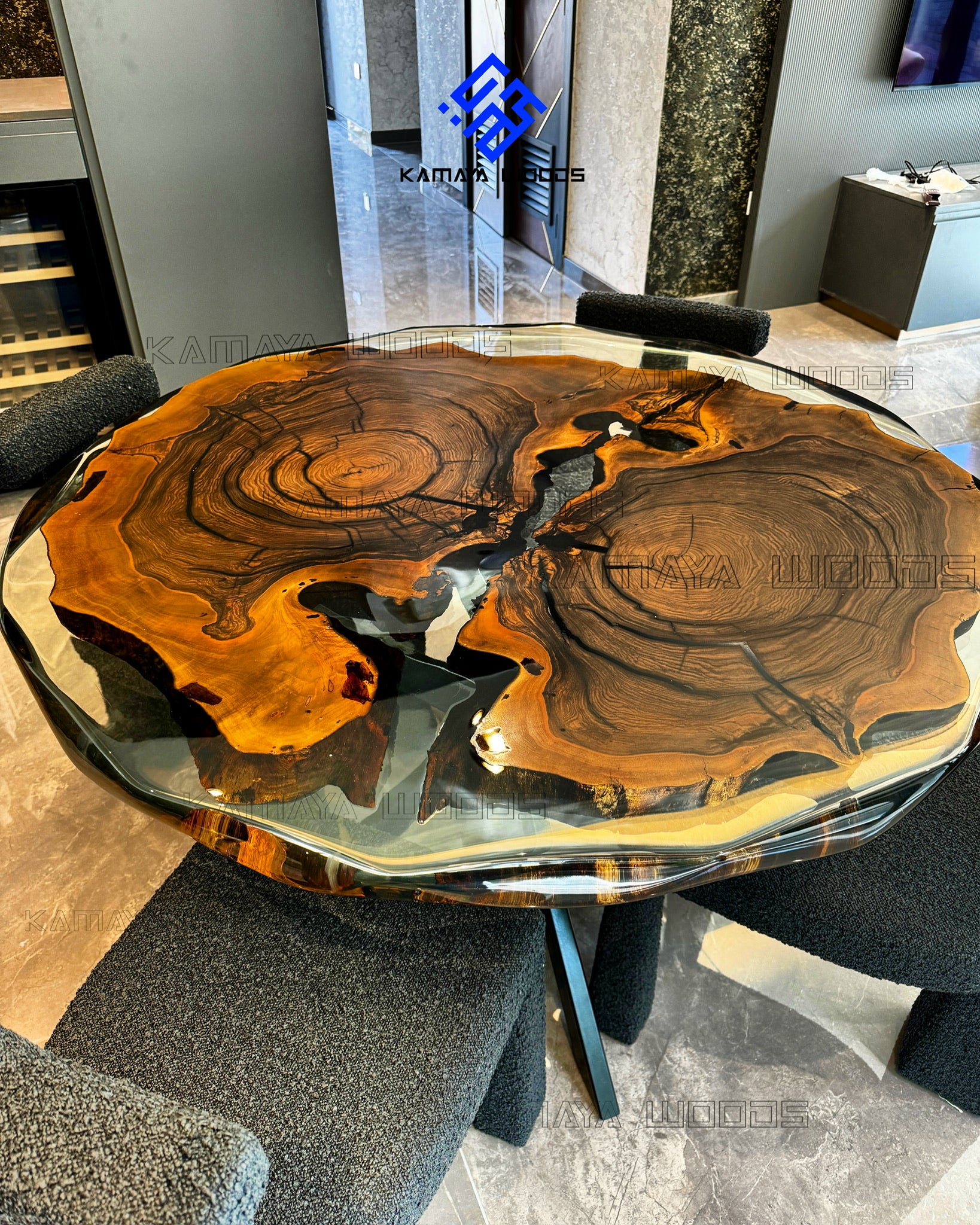 The Walnut Epoxy Curve