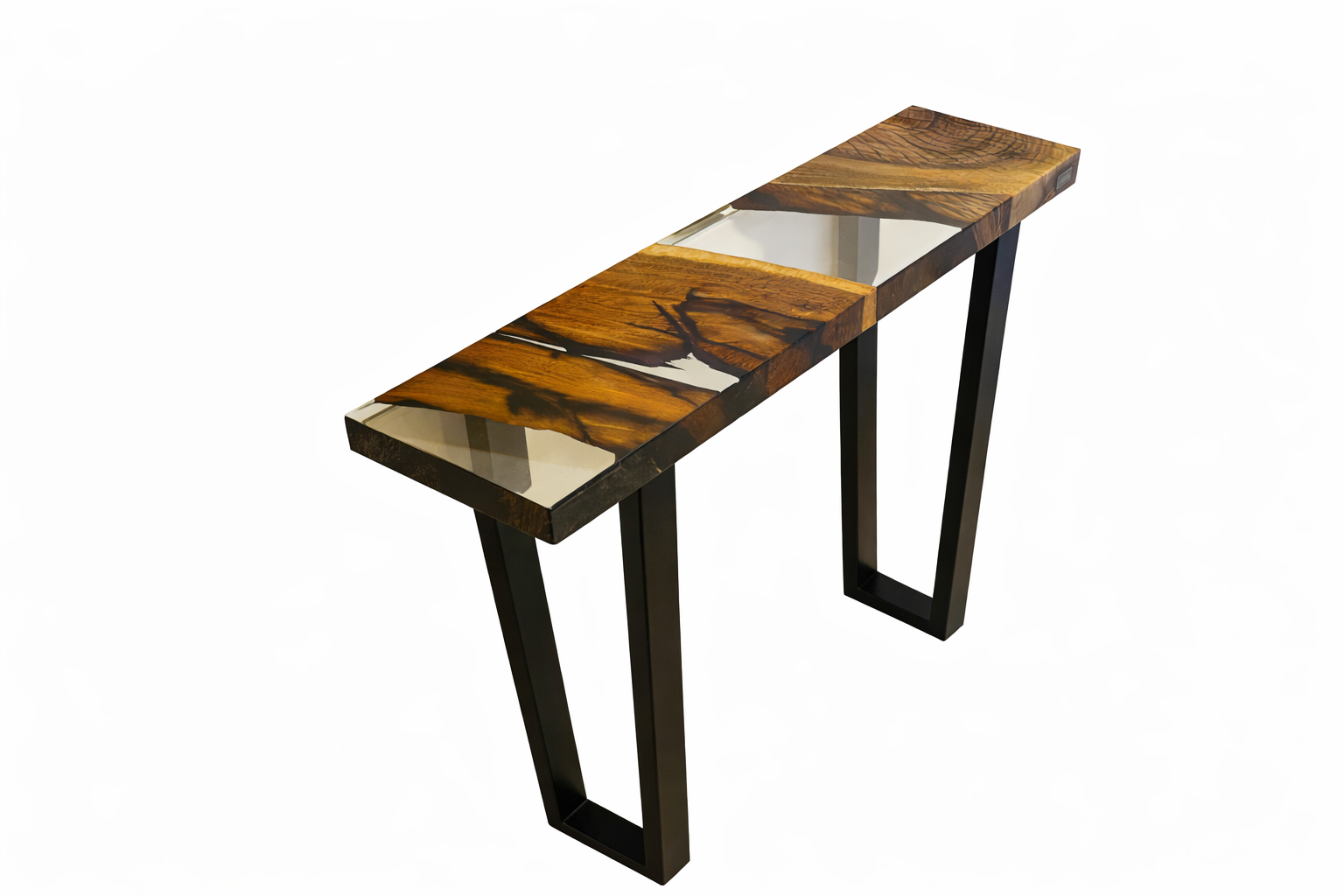 The HackBerry Console / Bench | Hackberry Epoxy Console Table Dubai | Uae