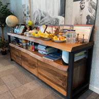 The Signature Walnut Buffet Console