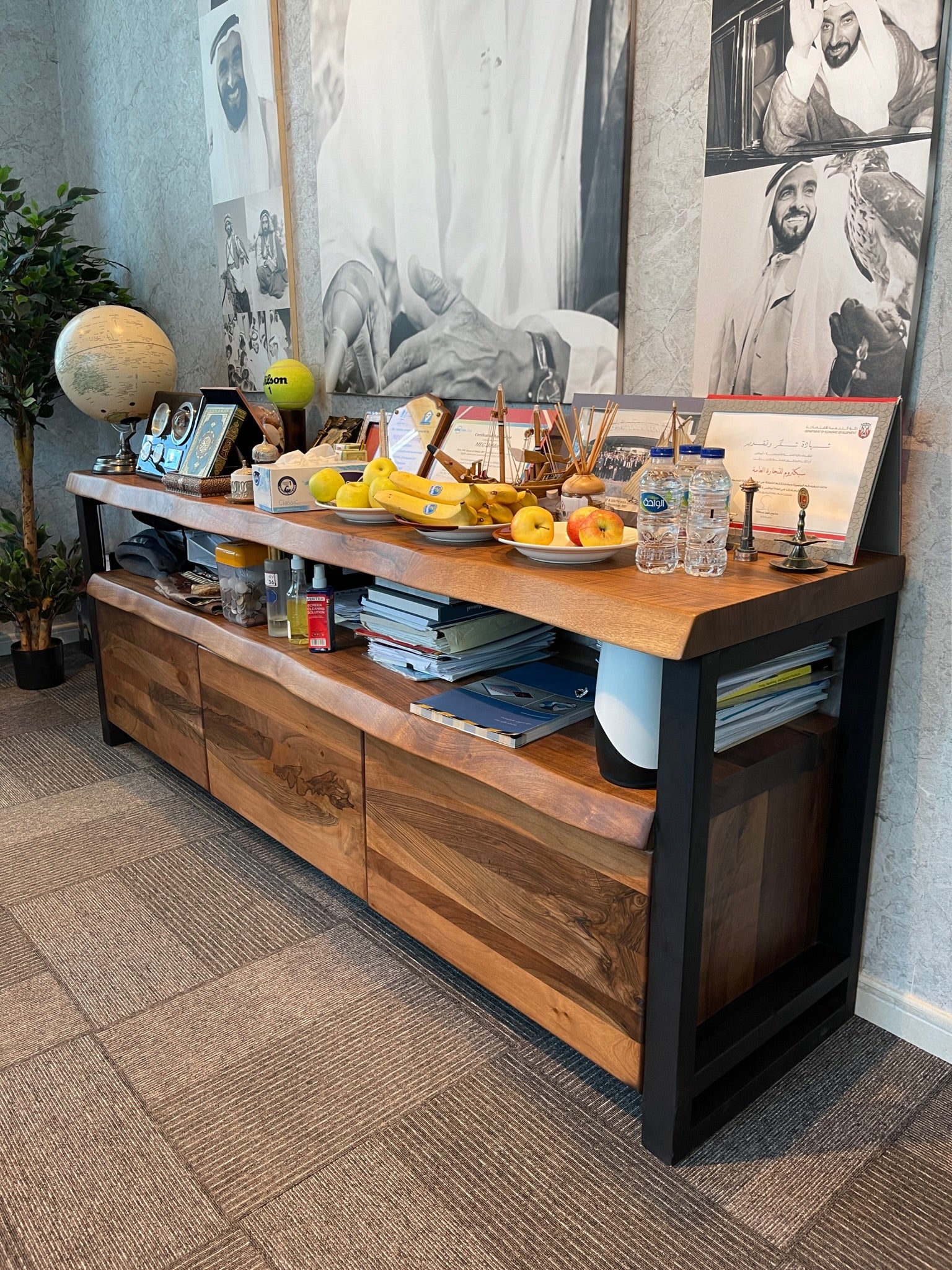 The Signature Walnut Buffet Console