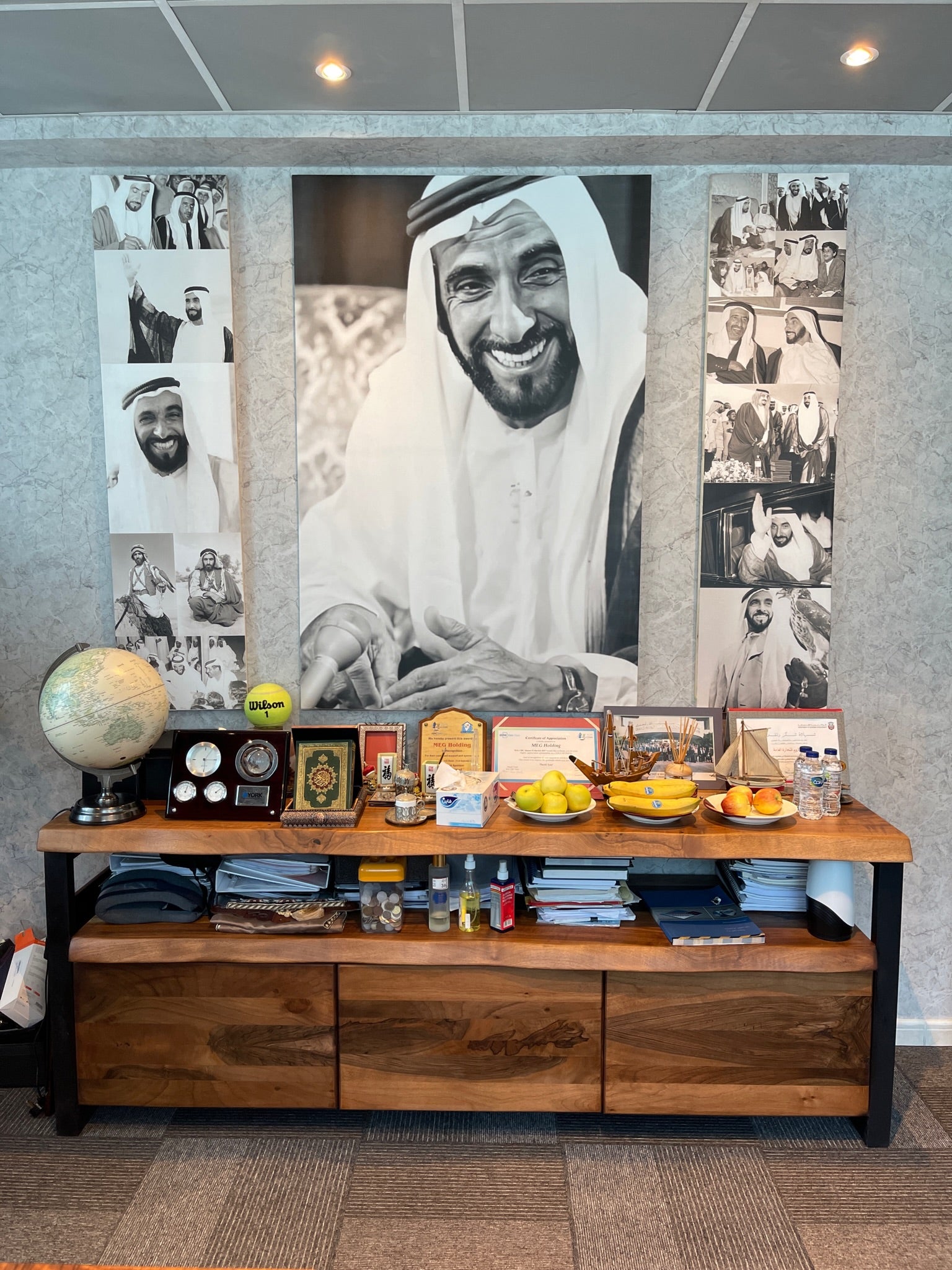 The Signature Walnut Buffet Console