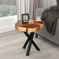 The Suar Symphony Halo Curve | Monkeypod Wood Coffee Table Dubai | Uae