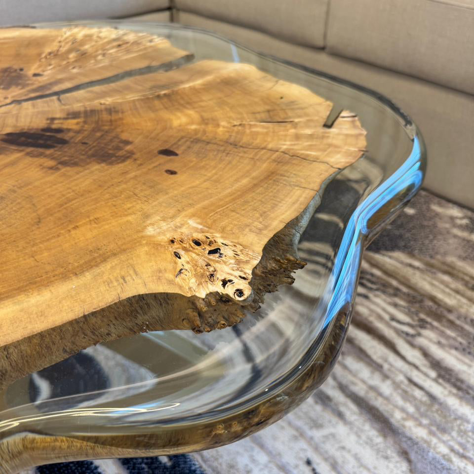 The Mappa Burl Epoxy Curve