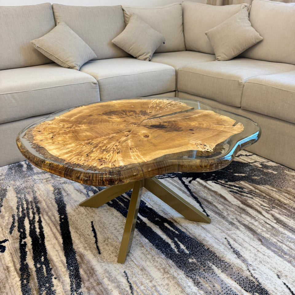 The Mappa Burl Epoxy Curve