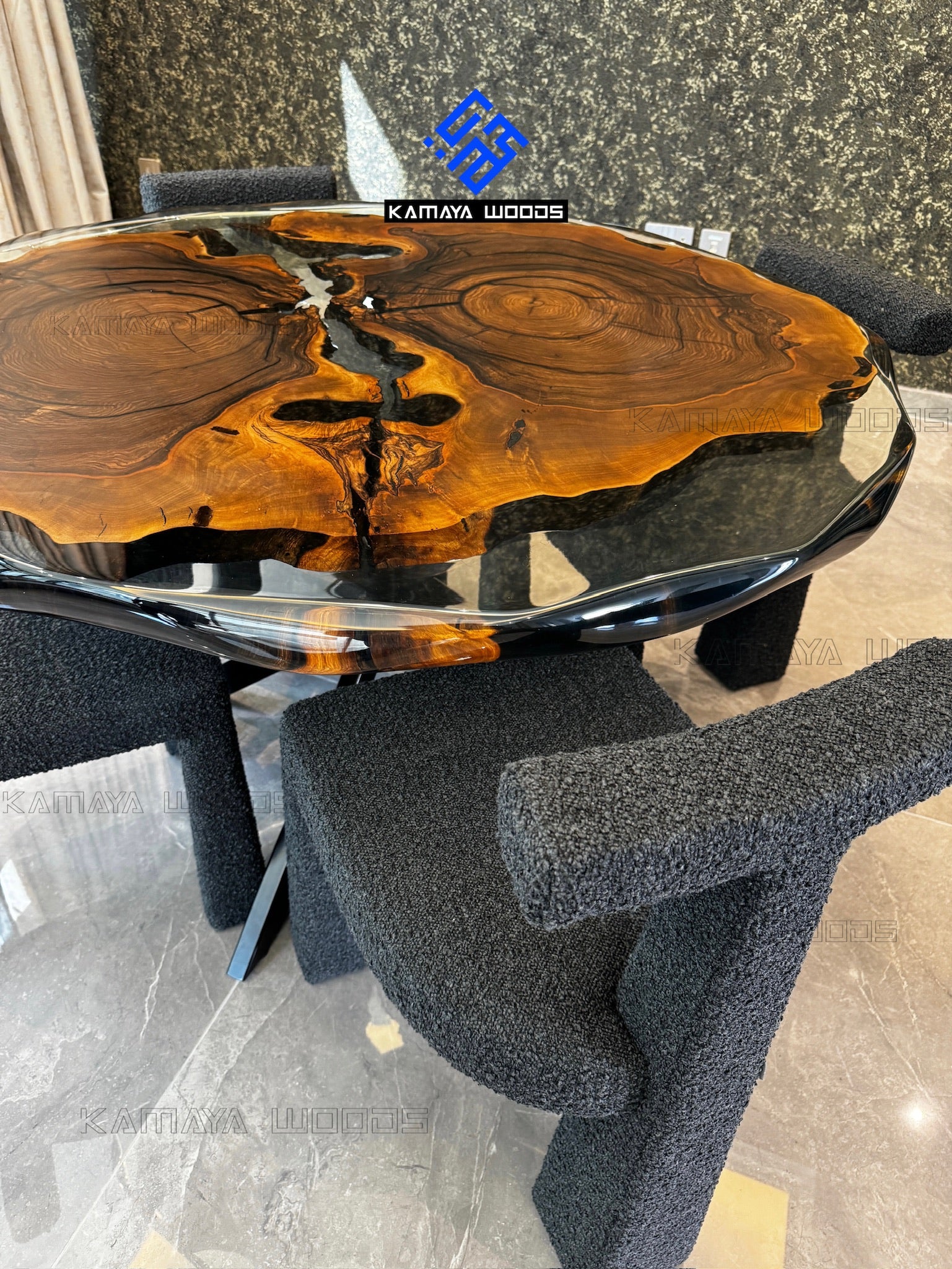 The Walnut Epoxy Curve