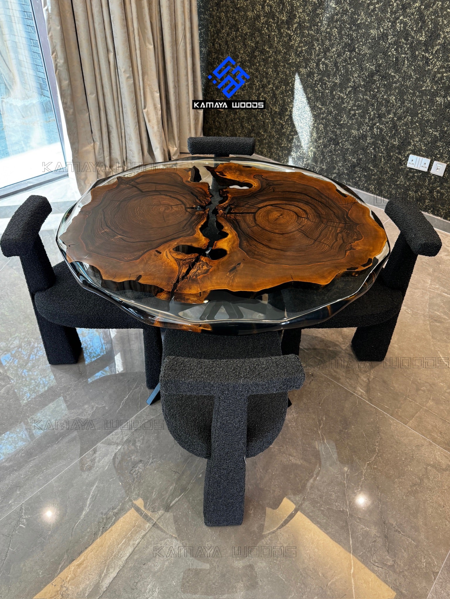 The Walnut Epoxy Curve